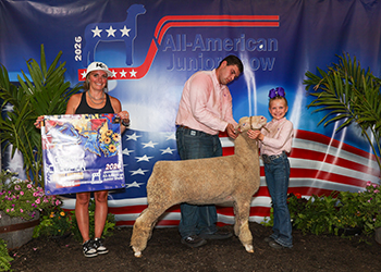 Champion White Ewe
Brynlee Krietz